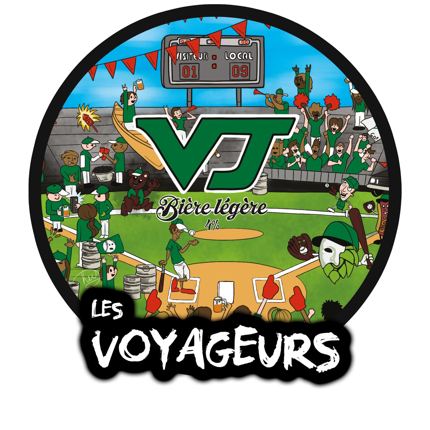 VJ - Bière des Voyageurs de Jonquière