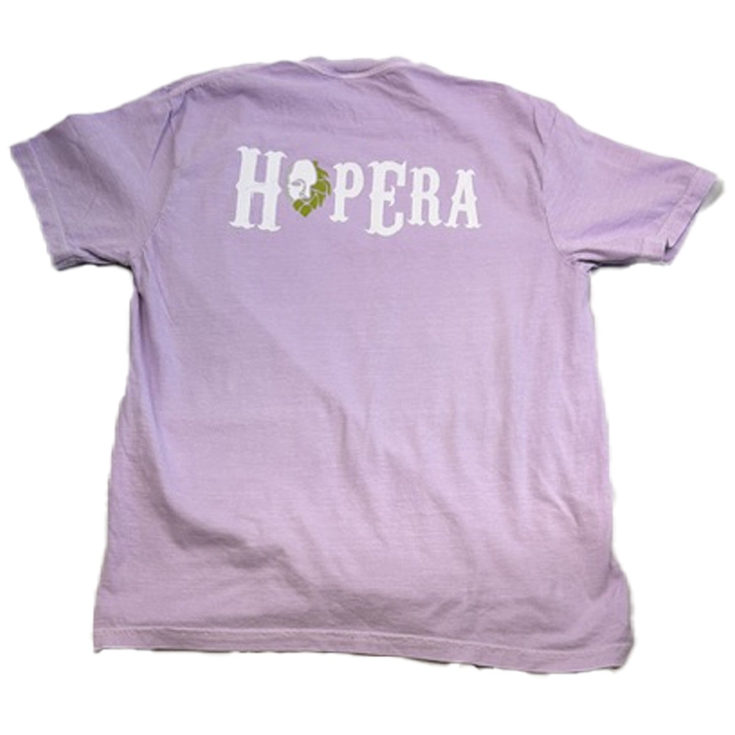 T-shirt à manche courte - mauve - logo cocotte (Avant)- full logo (Arrière)