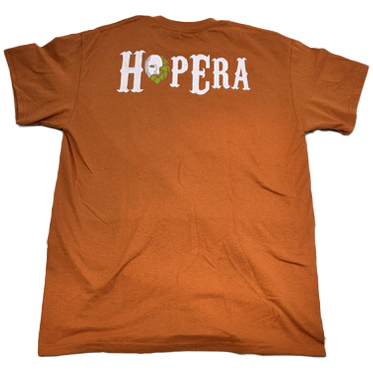 T-shirt à manche courte - orange - logo cocotte (Avant)- full logo (Arrière)