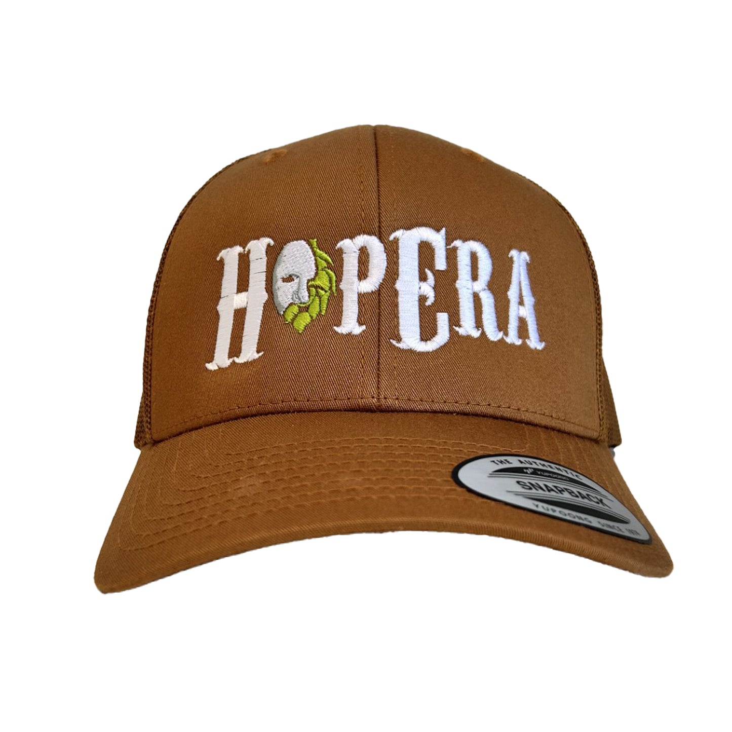 Casquette - snapback Brun - logo HopEra