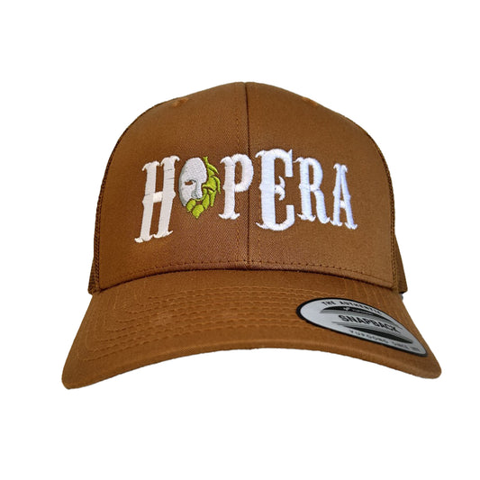 Casquette - snapback Brun - logo HopEra