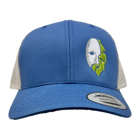 Casquette - snapback bleu & blanc - logo cocotte HopEra