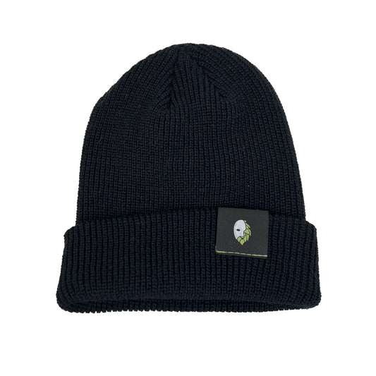 Tuque noire logo HopEra cocotte